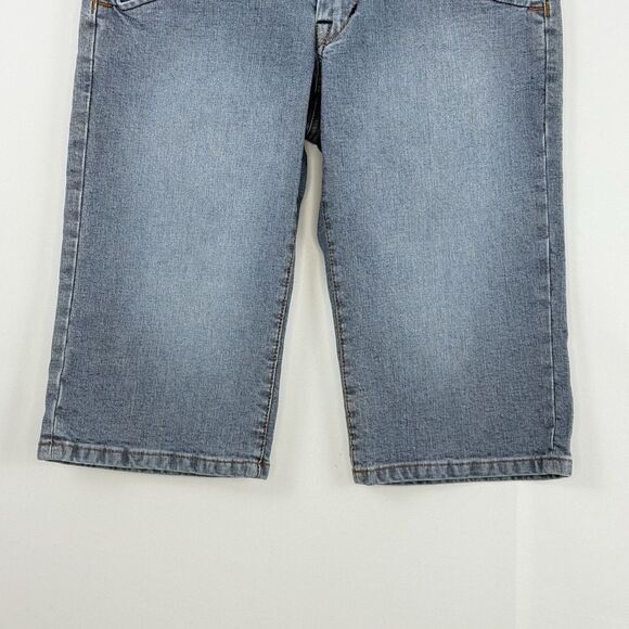 Sergio Valente Women’s Blue Jeans Bermuda Shorts Size 29 Stretch - Picture 6 of 15